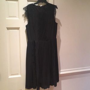 Black cocktail dress